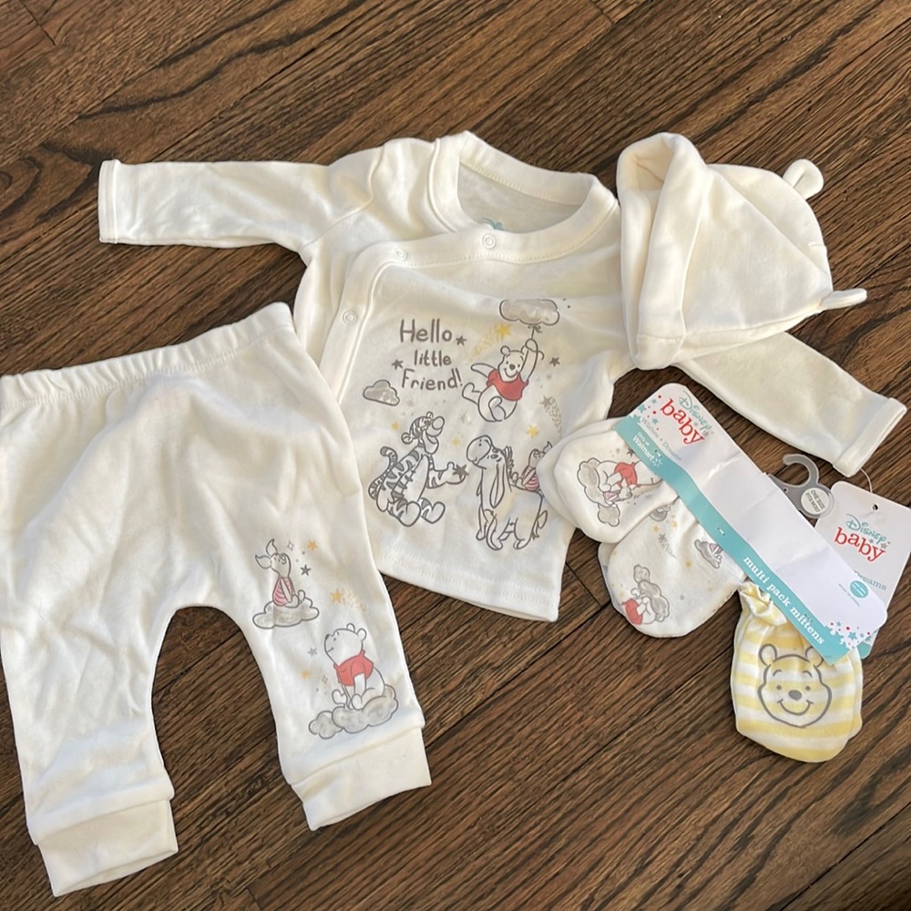 Winnie the Pooh Baby Outfit 👶🏼